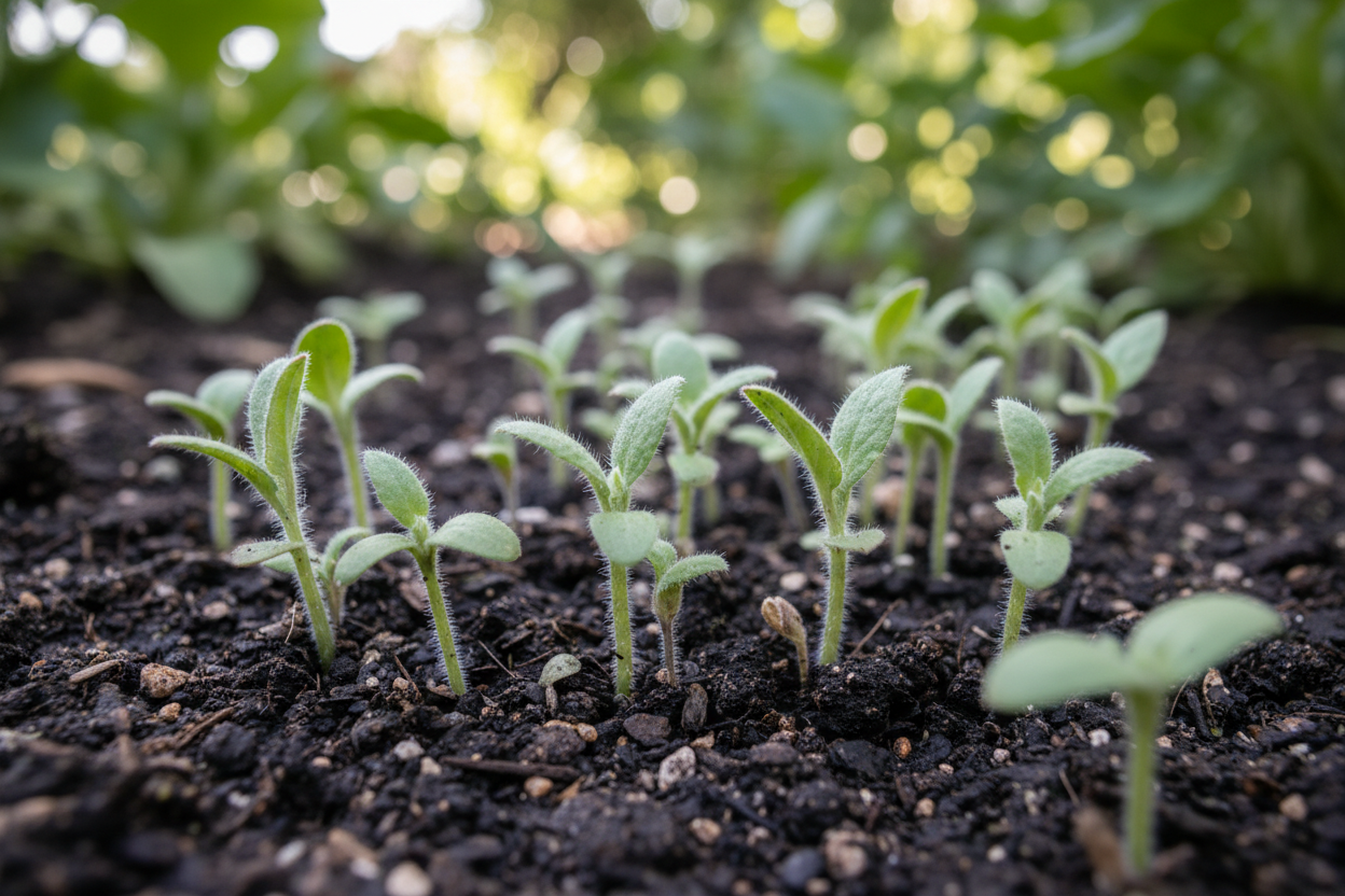 Borage Seedlings